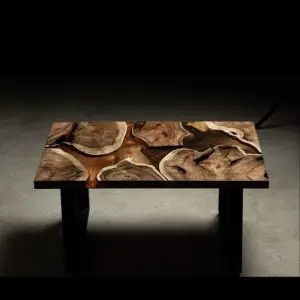 Resin art furniture